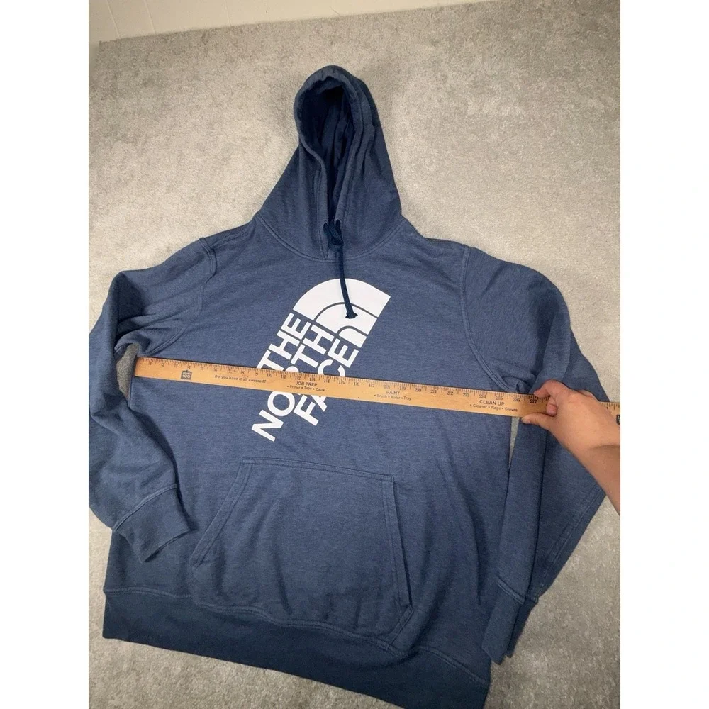 The North Face Men's Logo Hoodie‎ Blue Xl
